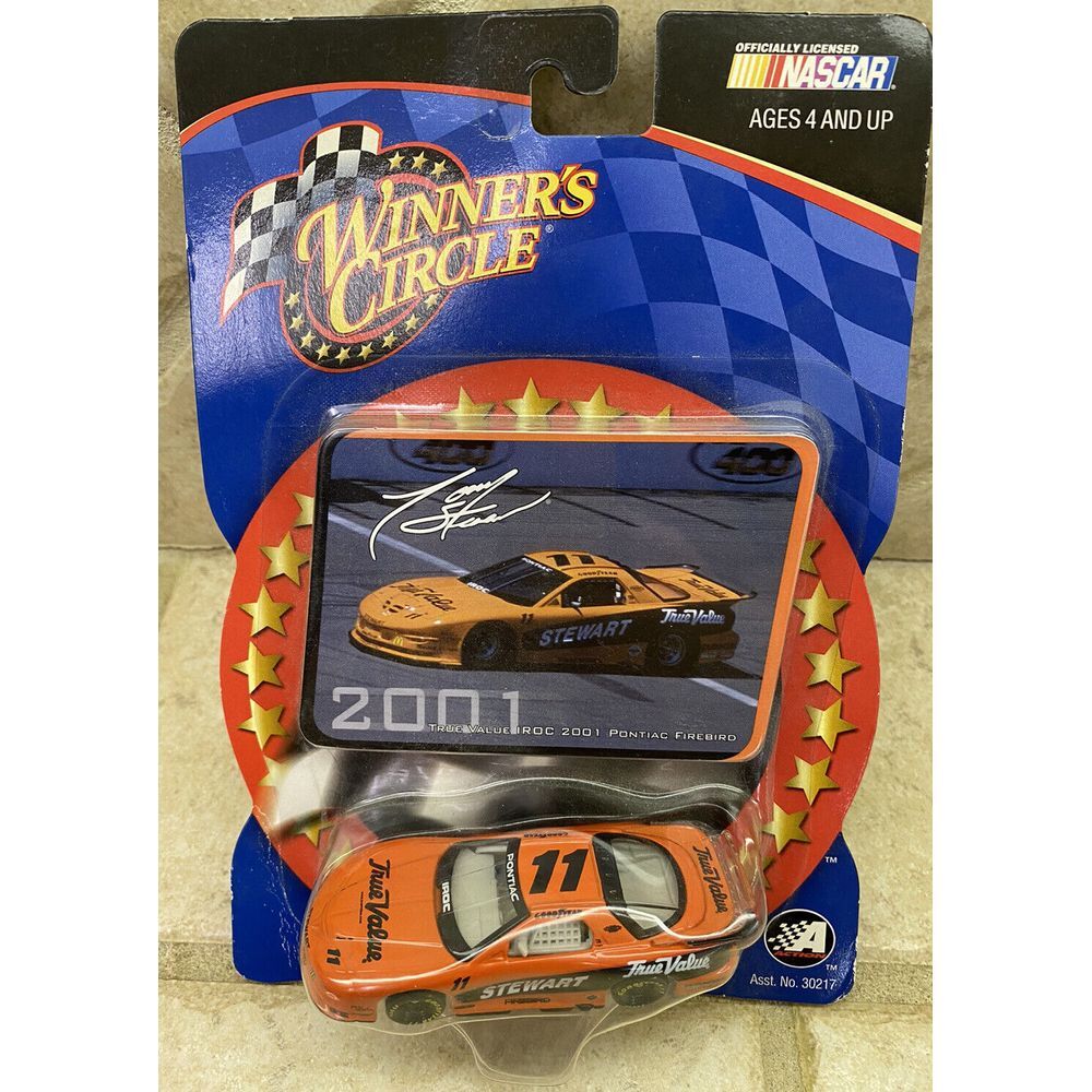 Tony Stewart 2001 Winner's Circle Die Cast Orange Pontiac Firebird NEW IN PACK!